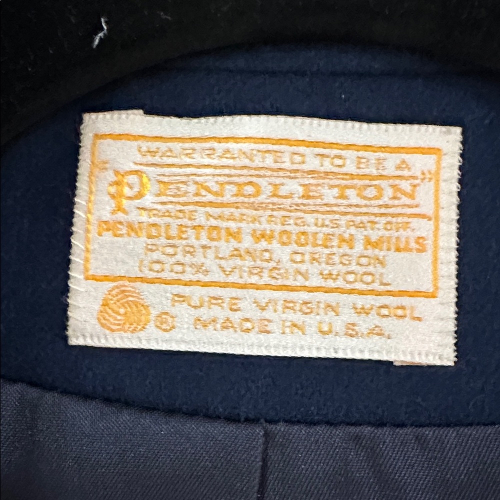Pendleton Woolen Mills Dark Blue Jacket - image 2